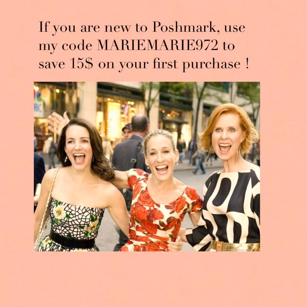 Save 15$ on your first purchase with Poshmark!